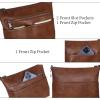 image:imageIswee Crossbody Bag for Women Leather Purses Fashion Designer HandbagsDark Brown Lychee Grain