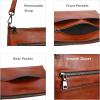 image:imageIswee Crossbody Bag for Women Leather Purses Fashion Designer HandbagsLarge Brown