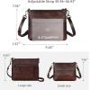 image:imageIswee Crossbody Bag for Women Leather Purses Fashion Designer HandbagsSmallcoffee