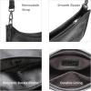 image:imageIswee Crossbody Bags for Women Genuine Leather Purses Vintage Shoulder Handbags Travel Cross Body Bag with Boho StrapBlack