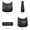 image:imageIswee Crossbody Bags for Women Genuine Leather Purses Vintage Shoulder Handbags Travel Cross Body Bag with Boho StrapBlack