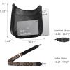 image:imageIswee Crossbody Bags for Women Genuine Leather Purses Vintage Shoulder Handbags Travel Cross Body Bag with Boho StrapBlack