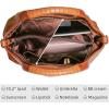 image:imageIswee Designer Purses Womens Handbags Tote Bags Crossbody Bag with Silk Scarf Long Scarf