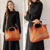 image:imageIswee Designer Purses Womens Handbags Tote Bags Crossbody Bag with Silk Scarf Long Scarf