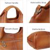 image:imageIswee Designer Purses Womens Handbags Tote Bags Crossbody Bag with Silk Scarf Long Scarf