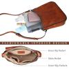 image:imageIswee Genuine Leather Crossbody Bags for Women Handbags Designer Shoulder Purse Medium Hobo Bag Travel
