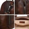image:imageIswee Genuine Leather Purses for Women Designer Hobo Crossbody Bag Satchel Handbags Top Handle Purses for TravelCoffee