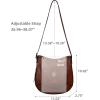 image:imageIswee Genuine Leather Purses for Women Hobo Crossbody Bags Womens Shoulder HandbagsDark Browns