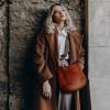 image:imageIswee Genuine Leather Purses for Women Hobo Crossbody Bags Womens Shoulder HandbagsDark Browns
