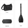 image:imageIswee Genuine Leather Purses for Women Shoulder Handbags Designer Hobo Crossbody Purse Top Handle PurseIw003black