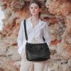 image:imageIswee Genuine Leather Purses for Women Shoulder Handbags Designer Hobo Crossbody Purse Top Handle PurseIw003black