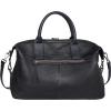 image:imageIswee Genuine Leather Satchel Tote Bag Top Handle Handbag Designer Shoulder Bag Large Capacity Cross Body BagBlack