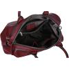 image:imageIswee Genuine Leather Satchel Tote Bag Top Handle Handbag Designer Shoulder Bag Large Capacity Cross Body BagWine