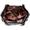 image:imageIswee Genuine Leather Shoulder Bags Purses and Handbags for Women Satchel Designer Cross Body Hobo Medium Size ToteBlack