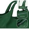 image:imageIswee Genuine Leather Shoulder Bags Purses and Handbags for Women Satchel Designer Cross Body Hobo Medium Size ToteGreen