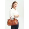 image:imageIswee Genuine Leather Shoulder Bags Purses and Handbags for Women Satchel Designer Cross Body Hobo Medium Size ToteNavy Blue