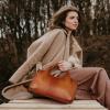 image:imageIswee Genuine Leather Shoulder Bags Purses and Handbags for Women Satchel Designer Cross Body Hobo Medium Size TotePink