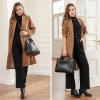image:imageIswee Genuine Leather Top Handle Purse Satchel Bag Designer Shoulder Bag Tote Ladies Crossbody Bag for WomenBlack