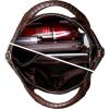 image:imageIswee Genuine Leather Top Handle Purse Satchel Bag Designer Shoulder Bag Tote Ladies Crossbody Bag for WomenCoffee