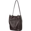 image:imageIswee Genuine Leather Tote Bucket Bags Hobo Shoulder Bags Purse and Handbags for Women TrendyCoffeelichee