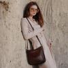 image:imageIswee Leather Crossbody Bag for Women Purses and Handbags Adjustable Shoulder Purse Pocketbooks Travel Hobo Work Tote DailyCoffee