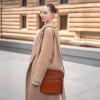 image:imageIswee Leather Crossbody Bags for Women Multi Pockets Medium Shoulder Bag Lightweight Functional Travel PurseWine