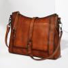 image:imageIswee Leather Crossbody Bags for Women Shoulder Purse Medium Hobo Genuine Leather Satchel Purses and HandbagsBrown