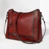 image:imageIswee Leather Crossbody Bags for Women Shoulder Purse Medium Hobo Genuine Leather Satchel Purses and HandbagsWine