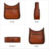 image:imageIswee Leather Purses for Women Shoulder Handbags Travel Crossbody Bags with Multi Pockets Casual Hobo Bag