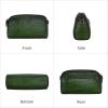 image:imageIswee Leather Purses for Women Small Cossbody Bags Multi Pockets Shoulder Purse Vintage Satchel Bag Daily Travel PursesGreen