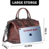 image:imageIswee Leather Shoulder Bag Genuine Leather Purse Cross Body Bag Satchel Handbag