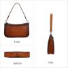 image:imageIswee Leather Shoulder Bag for Women Small Ladies Purse Travel Crossbody Bag with Adjustable Guitar Straps Purse Shoulder Strap