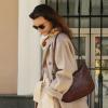 image:imageIswee Leather Shoulder Bag for Women Stylish Crossbody Purse with Multi Pockets Work Travel Bag