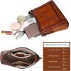 image:imageIswee Retro Leather Shoulder Purse Womens Crossbody Handbags with Replacement Cross Body Long Shoulder Strap