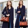 image:imageIswee Satchel Bags for Women Genuine Shoulder Bag Leather Handbags Hobo Crossbody Bags Vintage Purse Tote BagDark Brown