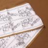 image:imageIswee Silk Scarf for Women Fashion Neck Scarves Purse Scarf for Handbags 56 IN Long Lightweight Hair ScarfPink Flower Vine