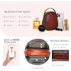 image:imageIswee Small Crossbody Bags for Women Travel Leather Shoulder Bag Mini Purses and Handbags Designer Satchel Ladies Hand BagBrown