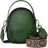 image:imageIswee Small Crossbody Bags for Women Travel Leather Shoulder Bag Mini Purses and Handbags Designer Satchel Ladies Hand BagGreen