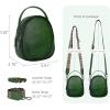 image:imageIswee Small Crossbody Bags for Women Travel Leather Shoulder Bag Mini Purses and Handbags Designer Satchel Ladies Hand BagGreen