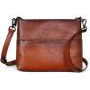 image:imageIswee Crossbody Bag for Women Leather Purses Fashion Designer HandbagsSmallbrown