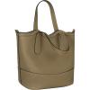 image:imageIswee Genuine Leather Purses for Women Shoulder Handbags Designer Hobo Crossbody Purse Top Handle PurseElephant Gray