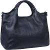 image:imageIswee Genuine Leather Top Handle Purse Satchel Bag Designer Shoulder Bag Tote Ladies Crossbody Bag for WomenNavy Blue