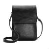 image:imageIswee Leather Crossbody Bags for Women RFID Blocking Cell Phone Purse Small AntiTheft Zippered with Card slotsBlack