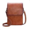 image:imageIswee Leather Crossbody Bags for Women RFID Blocking Cell Phone Purse Small AntiTheft Zippered with Card slotsLight Brown