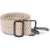 image:imageIswee Purse Scarf Silk Head Scarf for Women 56 Long Stain Neck Scarves for Women Lightweight Fashion HeadscarfBeige Stripe