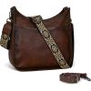 image:imageIswee Shoulder Bags for Women Vintage Purse Womens Crossbody Handbags Stylish Ladies Purses