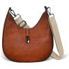 image:imageIswee Shoulder Purses Vintage Satchel Bag for Women Hobo Handbag Straps Crossbody Long Shoulder Strap