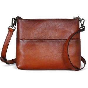 image:imageIswee Crossbody Bag for Women Leather Purses Fashion Designer HandbagsSmallbrown