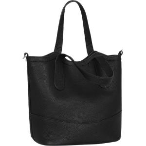 image:imageIswee Genuine Leather Purses for Women Shoulder Handbags Designer Hobo Crossbody Purse Top Handle PurseIr025black