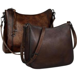 image:imageIswee Leather Crossbody Bag Purse for Women Shoulder Handbag Hobo Purse